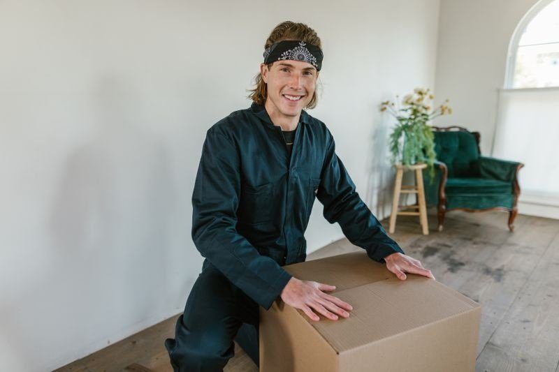 Simpson Brothers Moving crew loading a moving truck in Lawrence